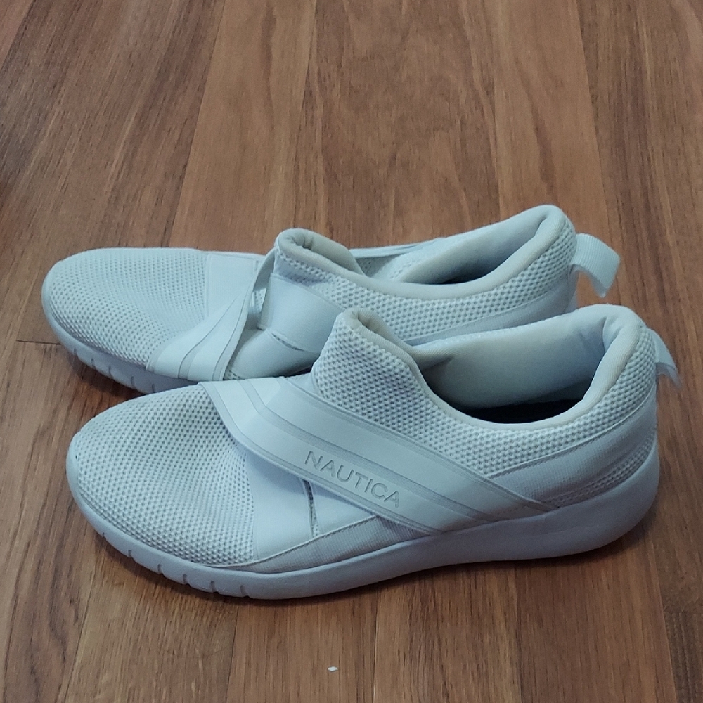 Nautica White Athletic Shoes